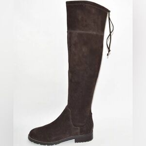 Blondo 'Snow' Tall Boot Brown Suede Aquaprotect Size 9